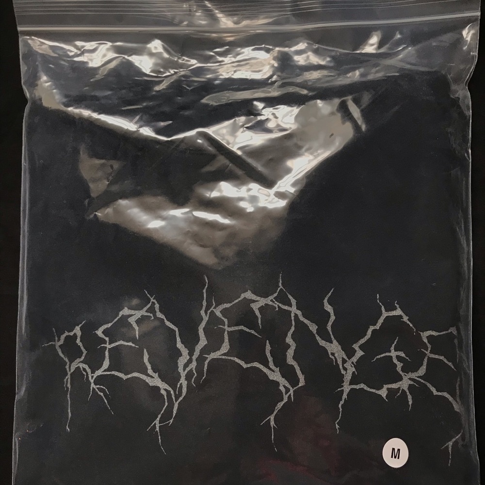 Revenge black Ski Lightning hoodie